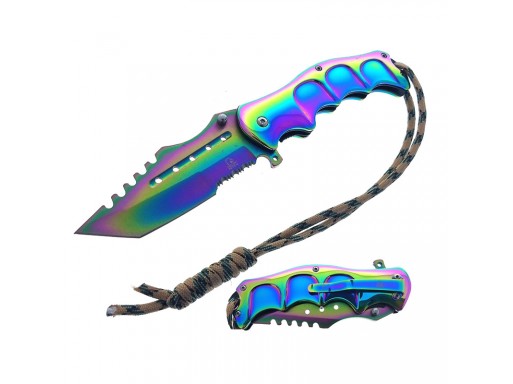 Falcon 8" Spring Assisted Pocket Knife KS3302LL