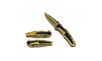 Falcon 8.5" Spring Assisted Pocket Knife KS3303GD Falcon 8.5" Spring Assisted Pocket Knife KS3303GD
