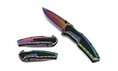 Falcon 8.5" Spring Assisted Pocket Knife KS3303RB Falcon 8.5" Spring Assisted Pocket Knife KS3303RB