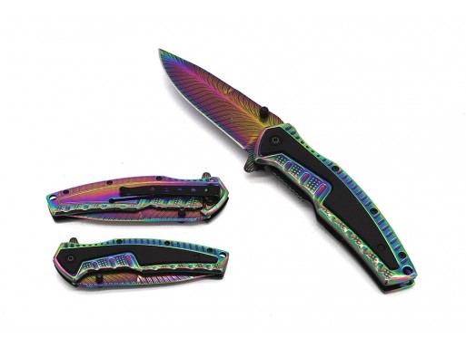Falcon 8.5" Spring Assisted Pocket Knife KS3303RB