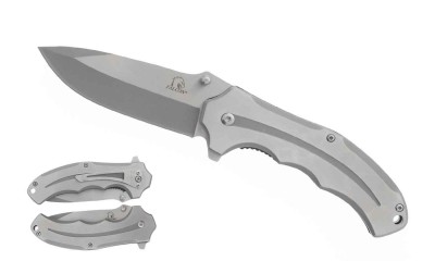 Falcon 7 3/4" Spring Assisted Pocket Knife KS3309GY Falcon 7 3/4" Spring Assisted Pocket Knife KS3309GY