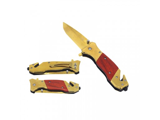 Falcon 8" Spring Assisted Pocket Knife KS33114GD