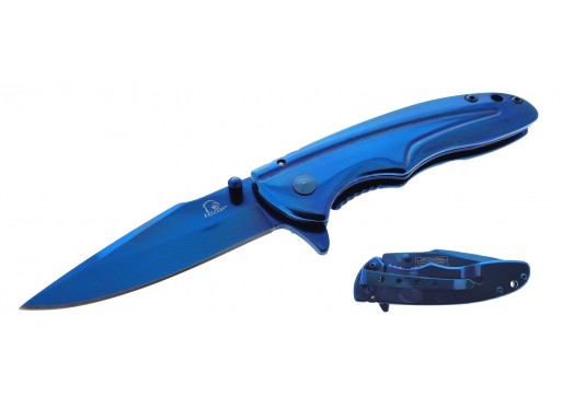 Falcon 6.5" Spring Assisted Pocket Knife KS33148BL