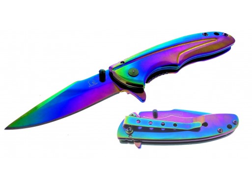 Falcon 6.5" Spring Assisted Pocket Knife KS33148RB