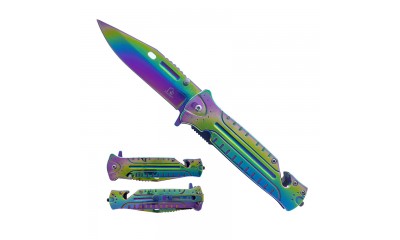Falcon 6.5" Spring Assisted Pocket Knife KS33156RB Falcon 6.5" Spring Assisted Pocket Knife KS33156RB