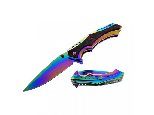 Falcon 8.25" Spring Assisted Pocket Knife KS33177RBW