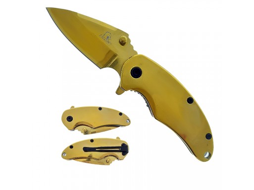 Falcon Spring Assisted Knife KS33360GD