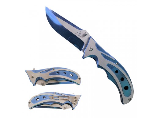 Falcon 8" Spring Assisted Pocket Knife KS3349BL