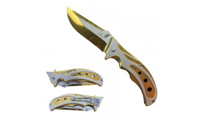 Falcon 8" Spring Assisted Pocket Knife KS3349GD Falcon 8" Spring Assisted Pocket Knife KS3349GD