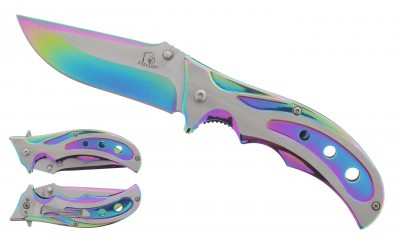 Falcon 8" Spring Assisted Pocket Knife KS3349RB Falcon 8" Spring Assisted Pocket Knife KS3349RB