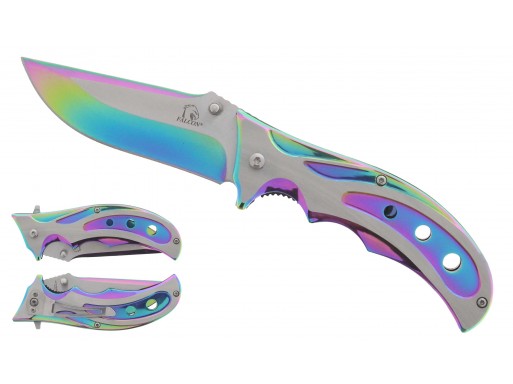 Falcon 8" Spring Assisted Pocket Knife KS3349RB