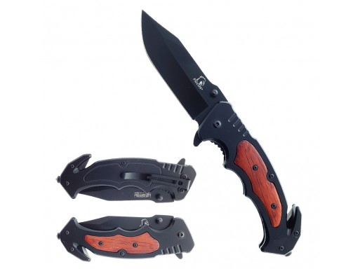 Falcon 8.25" Spring Assisted Pocket Knife KS3353BK