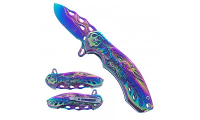 Falcon 8" Spring Assisted Pocket Knife KS3603RB Falcon 8" Spring Assisted Pocket Knife KS3603RB