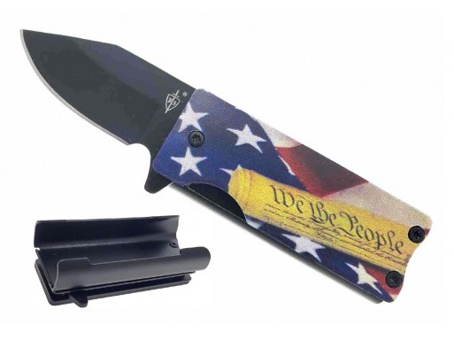 Falcon "We The People" Lighter Knife Case KS1515WE