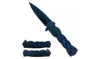 Falcon 8.25"  Spring Assisted Pocket Knife KS1645BL Falcon 8.25"  Spring Assisted Pocket Knife KS1645BL