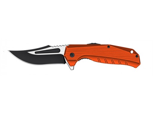 Falcon 7.75" Semi-Automatic Spring Assisted Pocket Knife KS2686OR